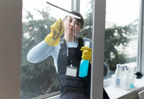 Nettoyage de vitres intérieures et extérieures à Saint-Léons